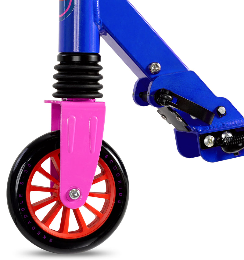 OUTDOOR HEIGHTS Scooter for Kids Kick Scooter | 2 Wheel Scooter for Boys | Two Wheel Scooter for Girls | Portable Folding Scooter Kids Scooters