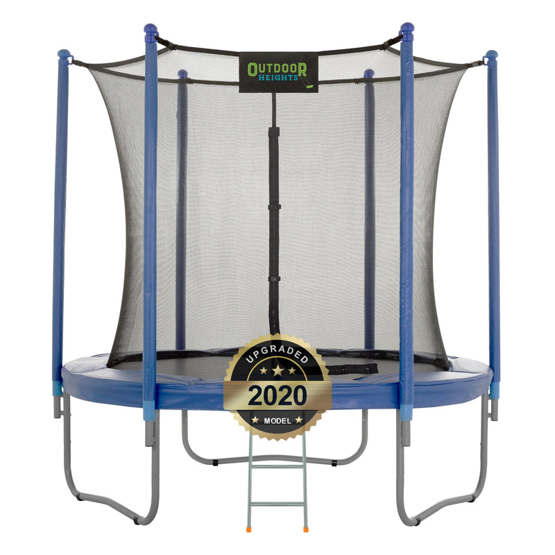 Adult & Kid Outdoor Trampoline with Safety Net