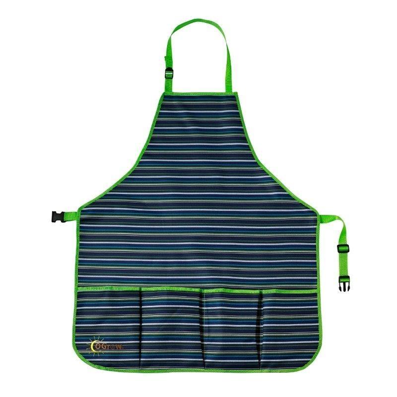 Adult Gardening Apron with Adjustable Neck and Waist Belts